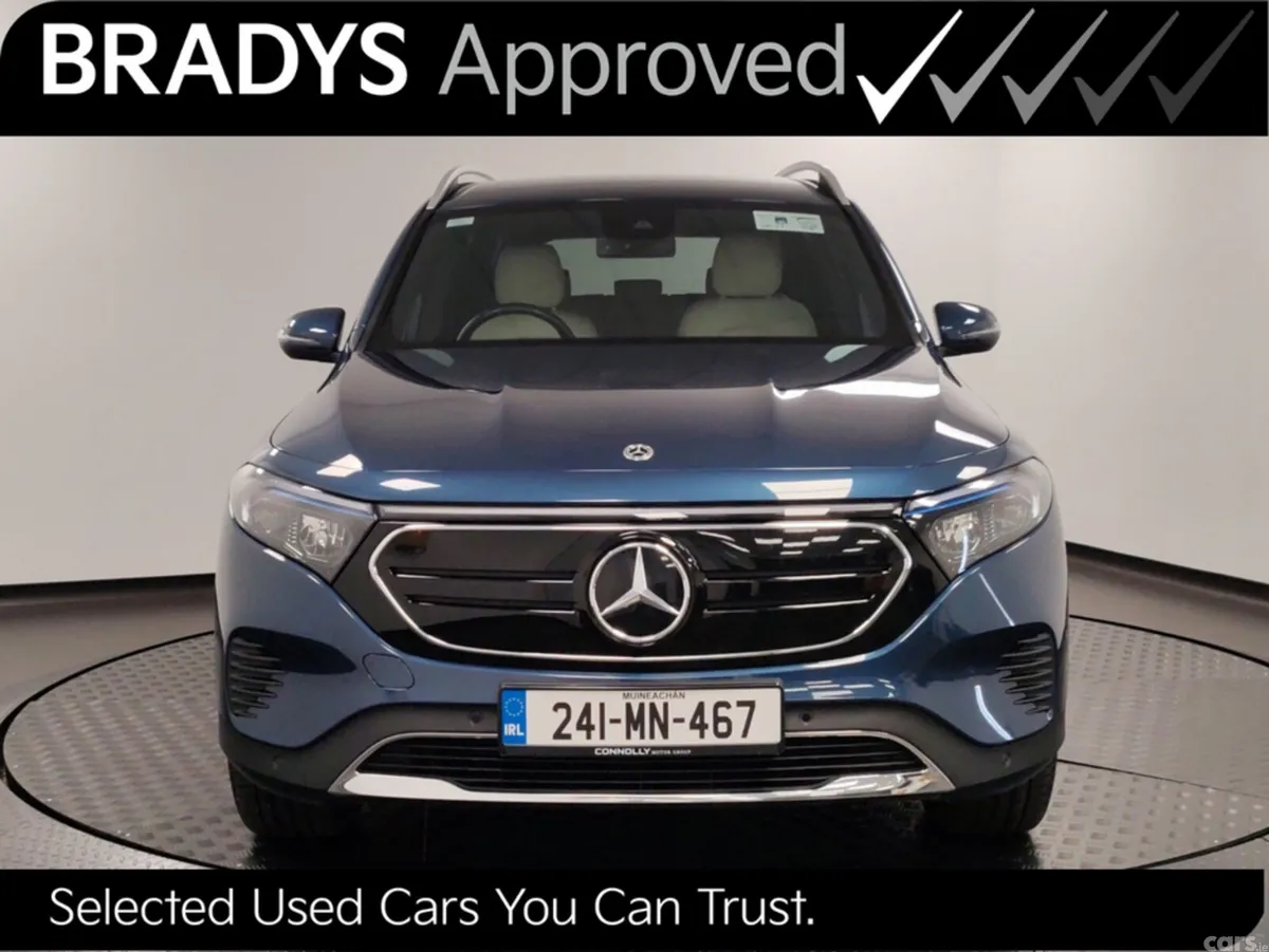 Mercedes-Benz EQB SUV, Electric, 2024, Blue