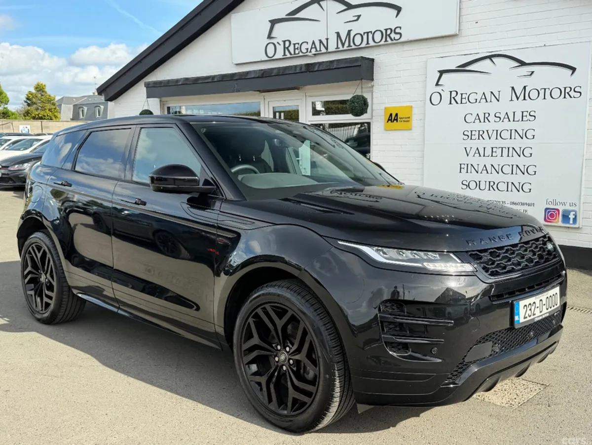 Land Rover Range Rover Evoque Estate, Petrol Hybrid, 2023, Black