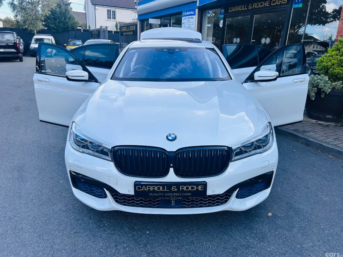 BMW 7-Series Saloon, Petrol Plug-in Hybrid, 2017, White