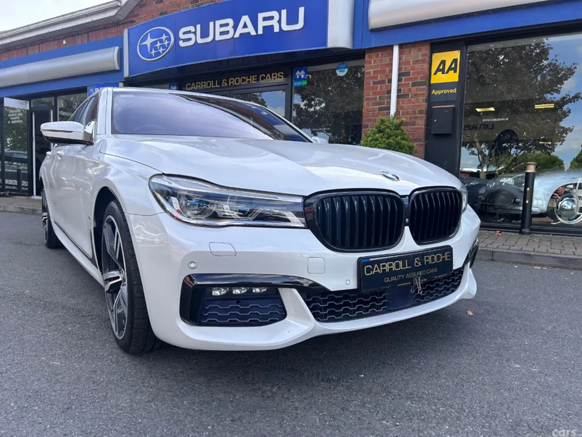BMW 7-Series Saloon, Petrol Plug-in Hybrid, 2017, White