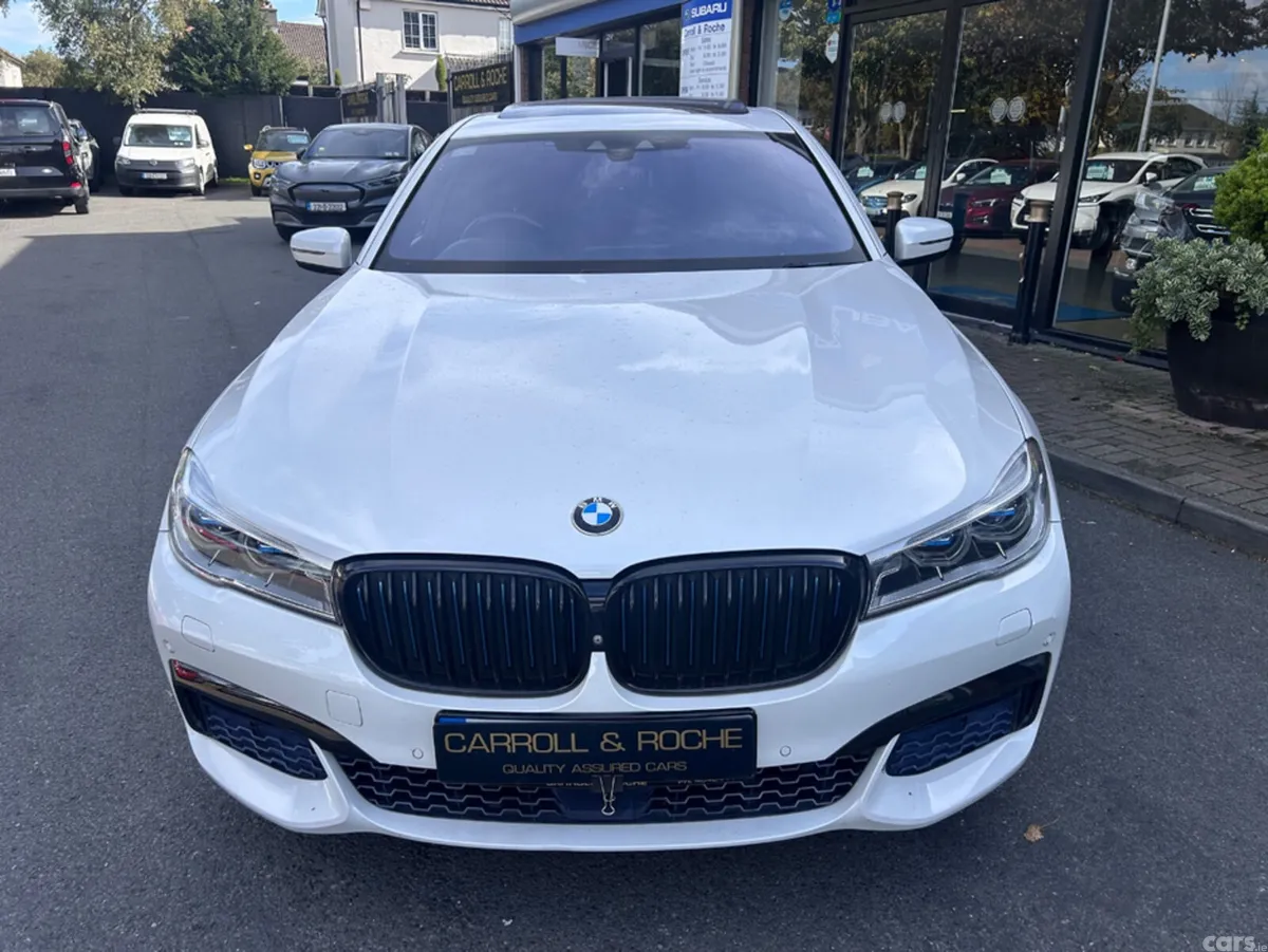 BMW 7-Series Saloon, Petrol Plug-in Hybrid, 2017, White