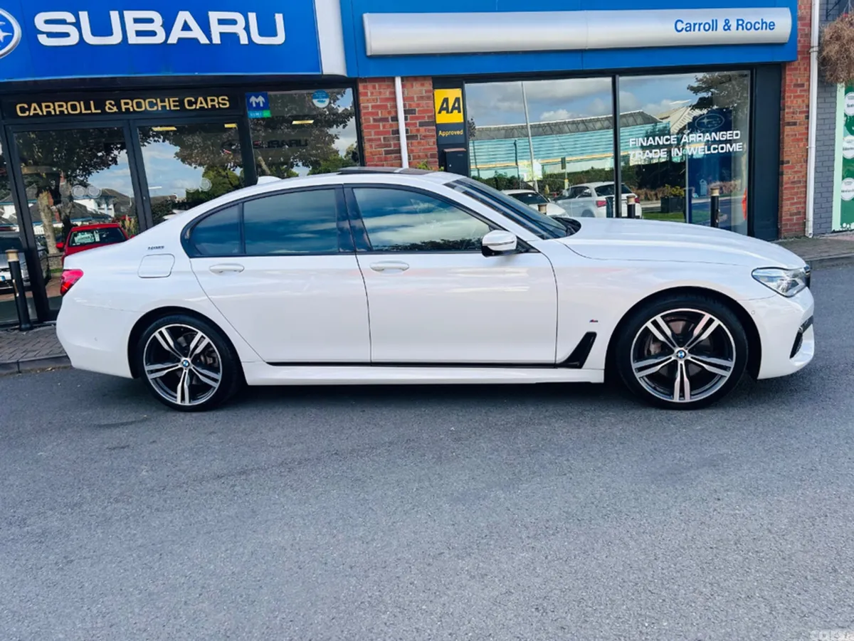 BMW 7-Series Saloon, Petrol Plug-in Hybrid, 2017, White