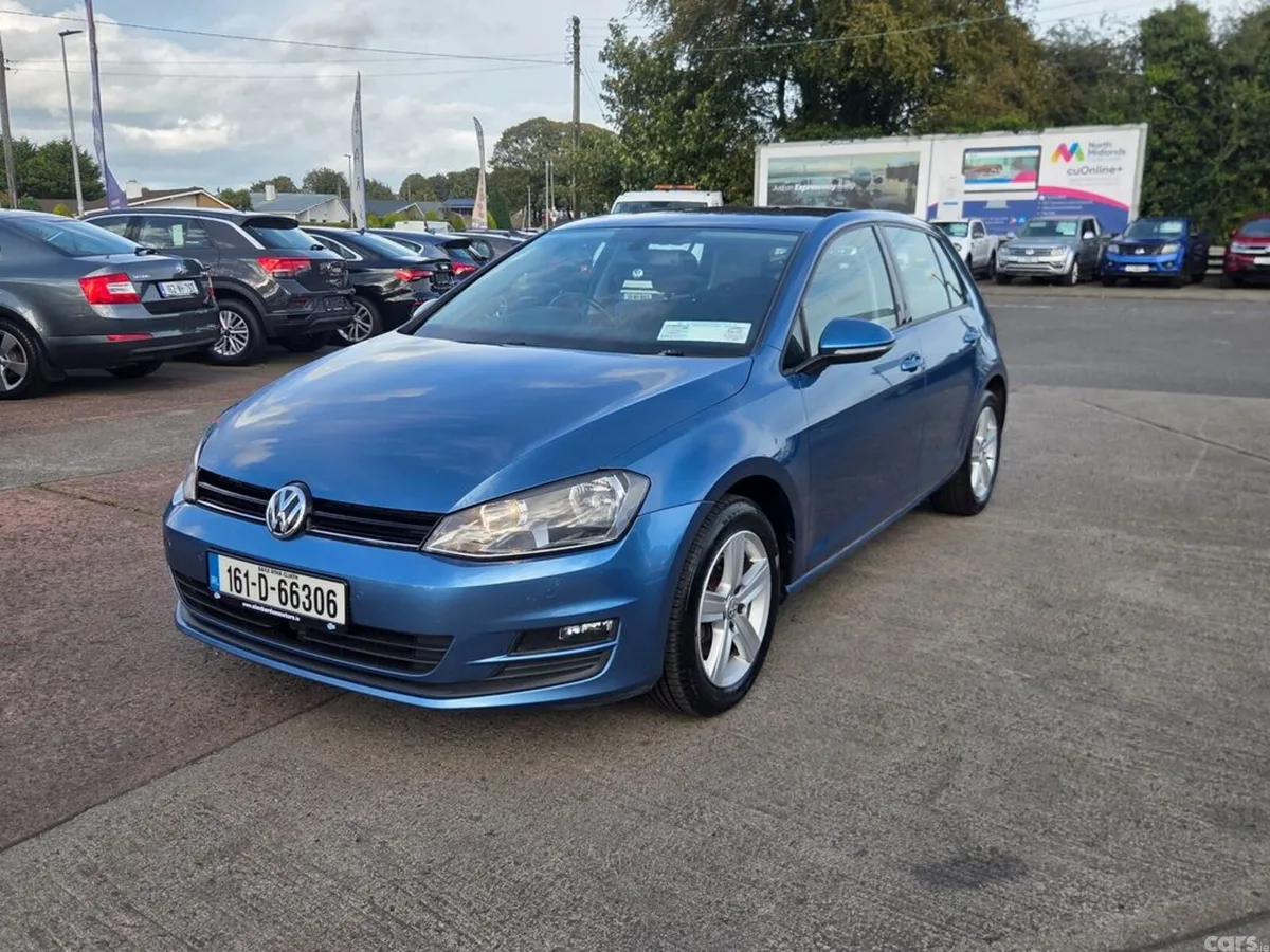 Volkswagen Golf Hatchback, Diesel, 2016, Blue