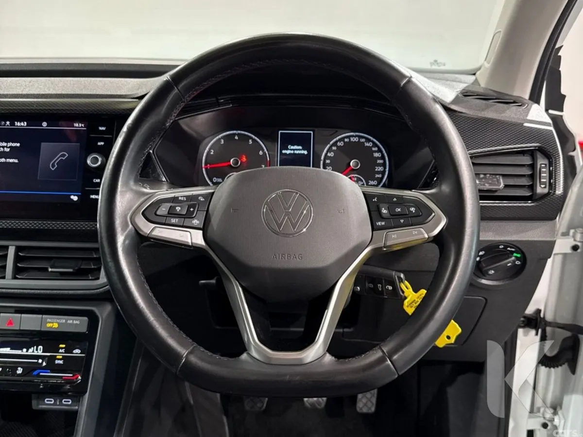 Volkswagen T-Cross Hatchback, Petrol, 2022, White