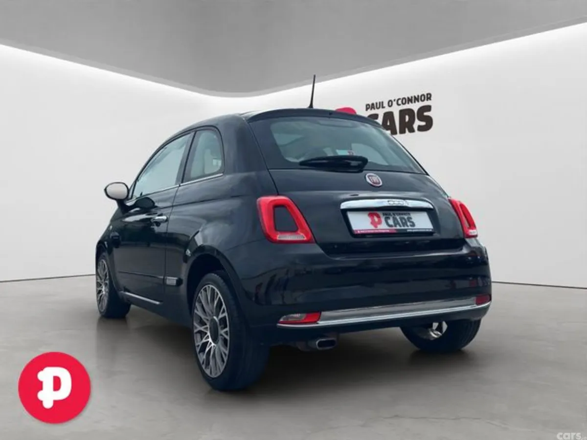 Fiat 500 Hatchback, Petrol, 2017, Black