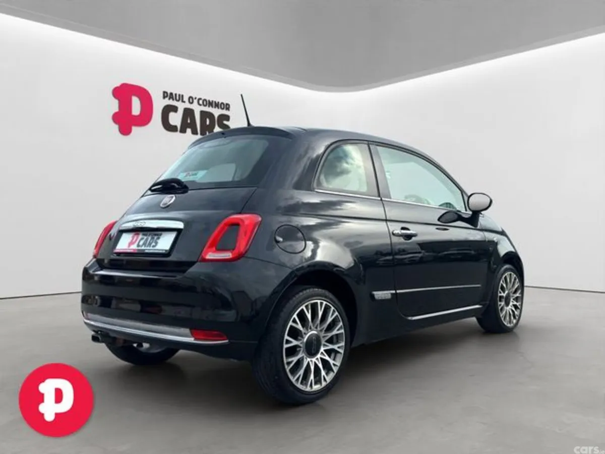 Fiat 500 Hatchback, Petrol, 2017, Black