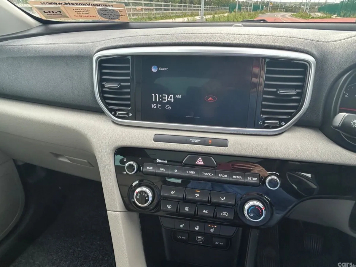 Kia Sportage SUV, Diesel Hybrid, 2021, Black
