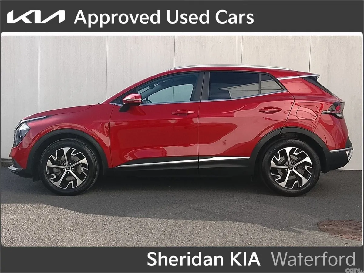 Kia Sportage SUV, Diesel Hybrid, 2023, Red