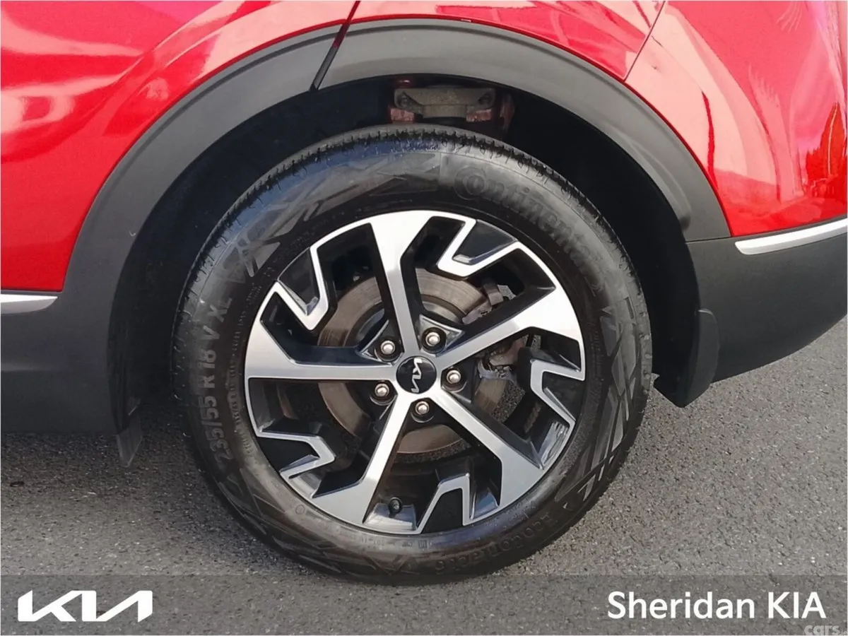 Kia Sportage SUV, Diesel Hybrid, 2023, Red