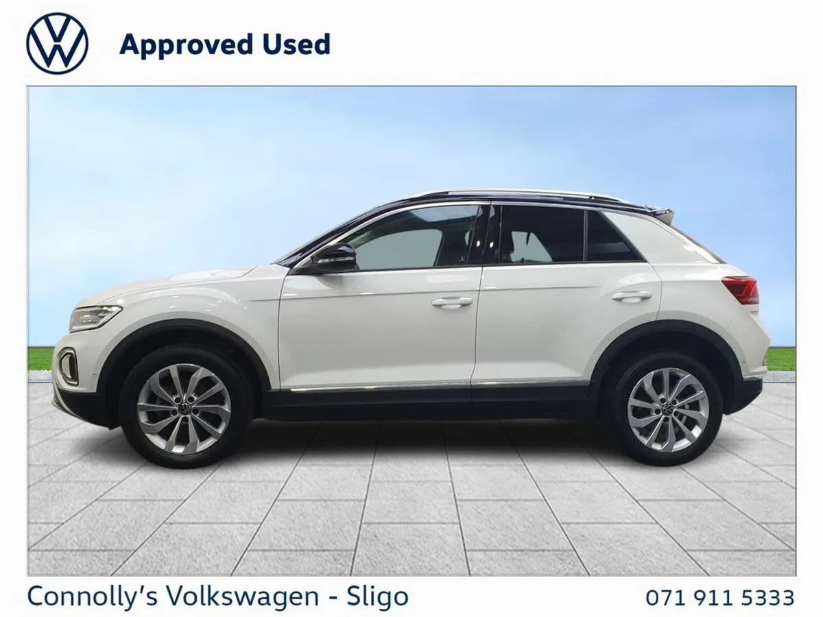 Volkswagen T-Roc SUV, Diesel, 2024, White