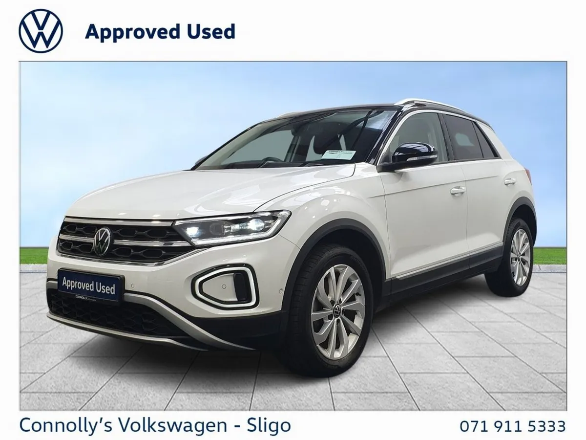 Volkswagen T-Roc SUV, Diesel, 2024, White