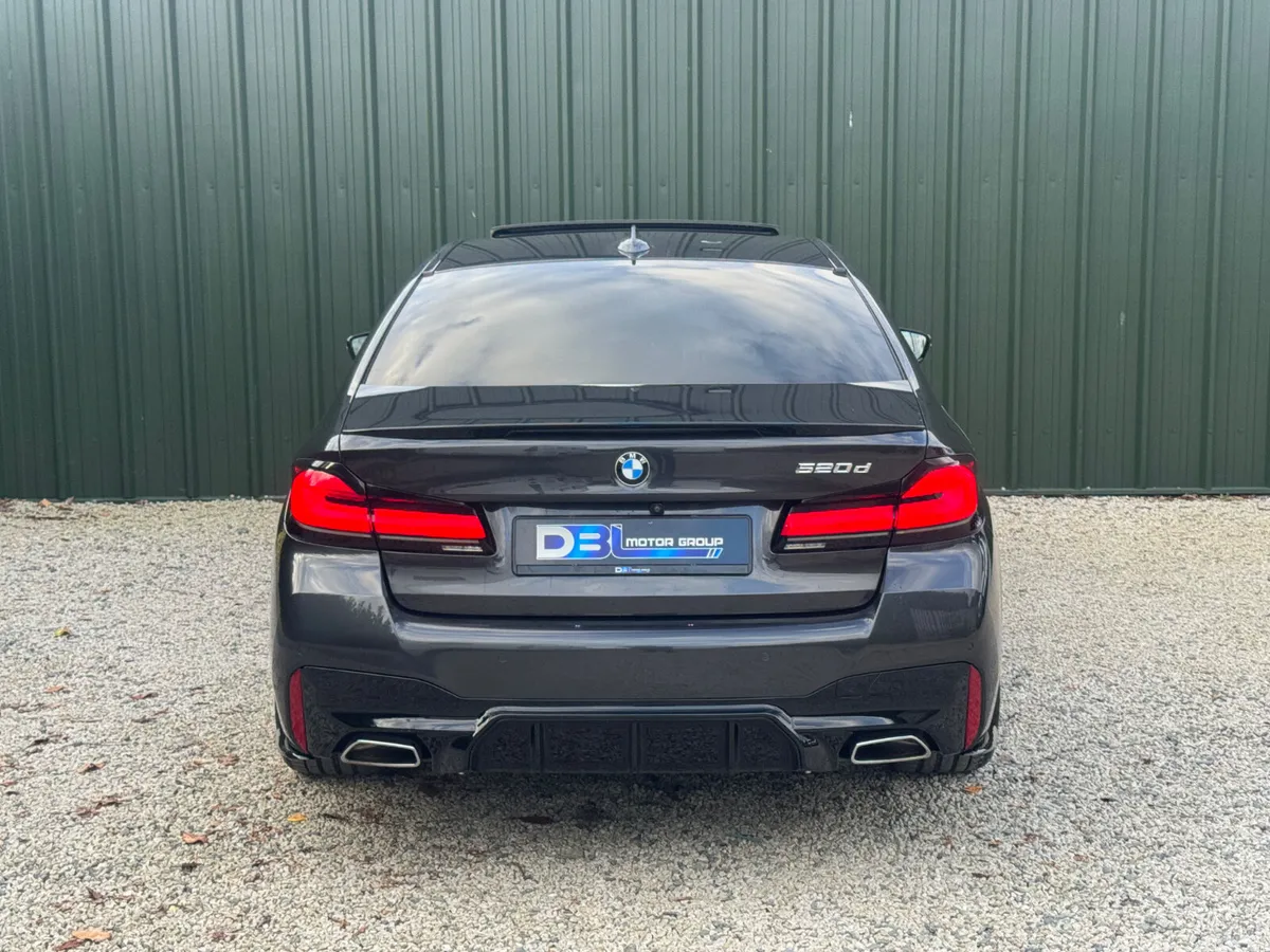 BMW 5-Series Saloon, Diesel, 2021, Black
