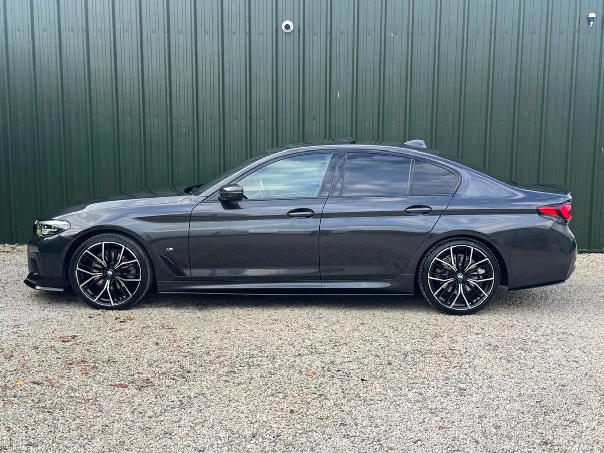 BMW 5-Series Saloon, Diesel, 2021, Black