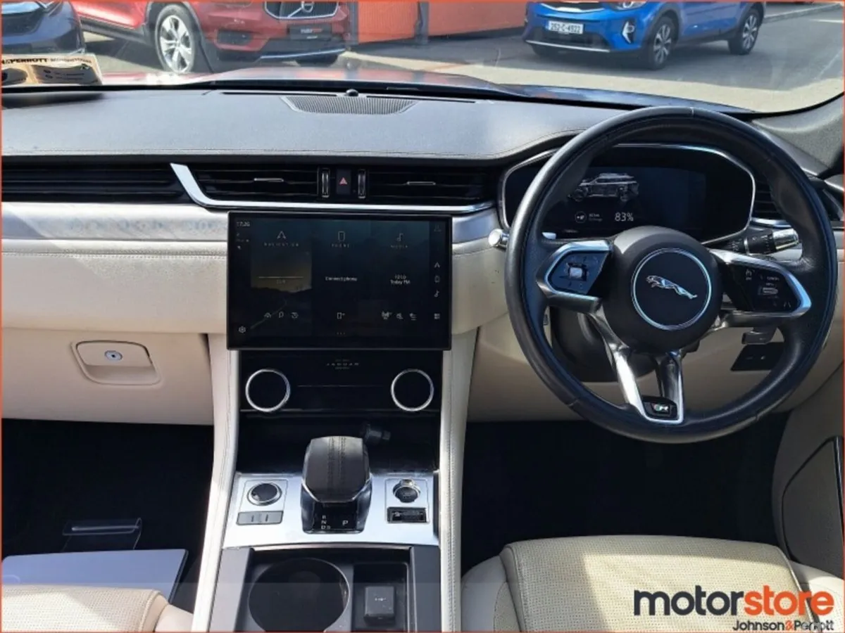 Jaguar F-Pace SUV, Petrol Plug-in Hybrid, 2022, Grey