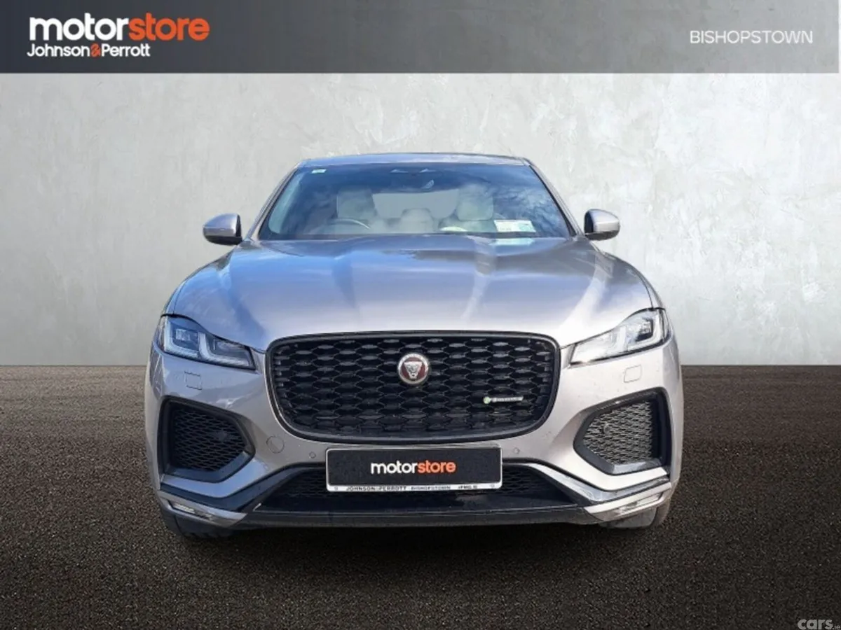 Jaguar F-Pace SUV, Petrol Plug-in Hybrid, 2022, Grey