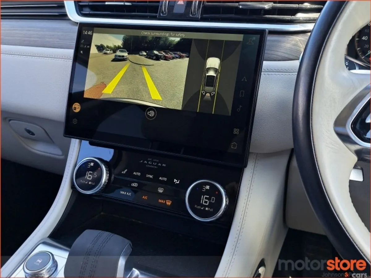 Jaguar F-Pace SUV, Petrol Plug-in Hybrid, 2022, Grey