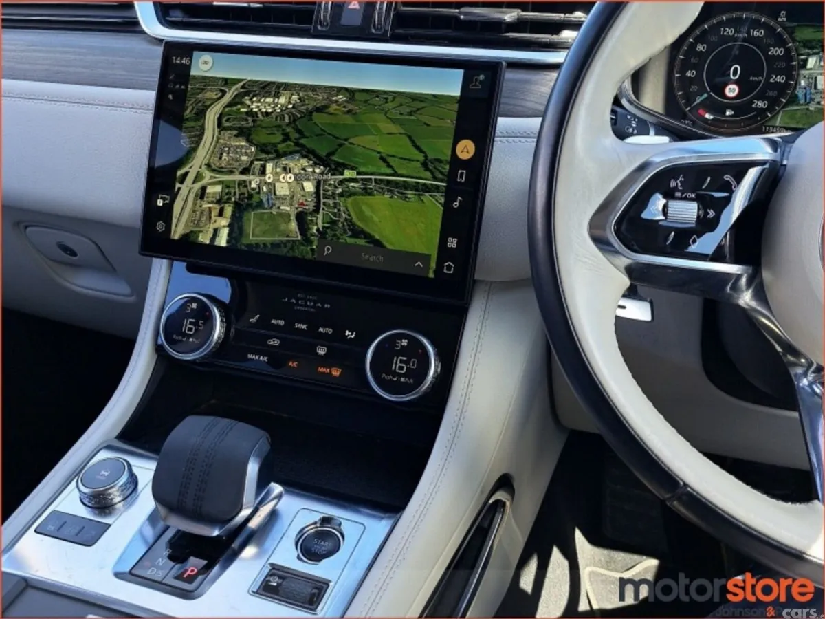 Jaguar F-Pace SUV, Petrol Plug-in Hybrid, 2022, Grey
