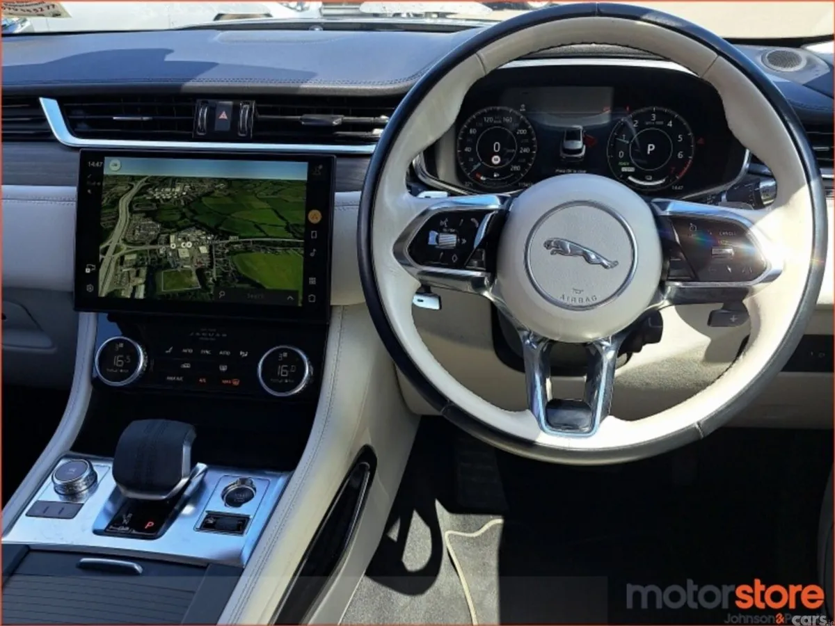 Jaguar F-Pace SUV, Petrol Plug-in Hybrid, 2022, Grey