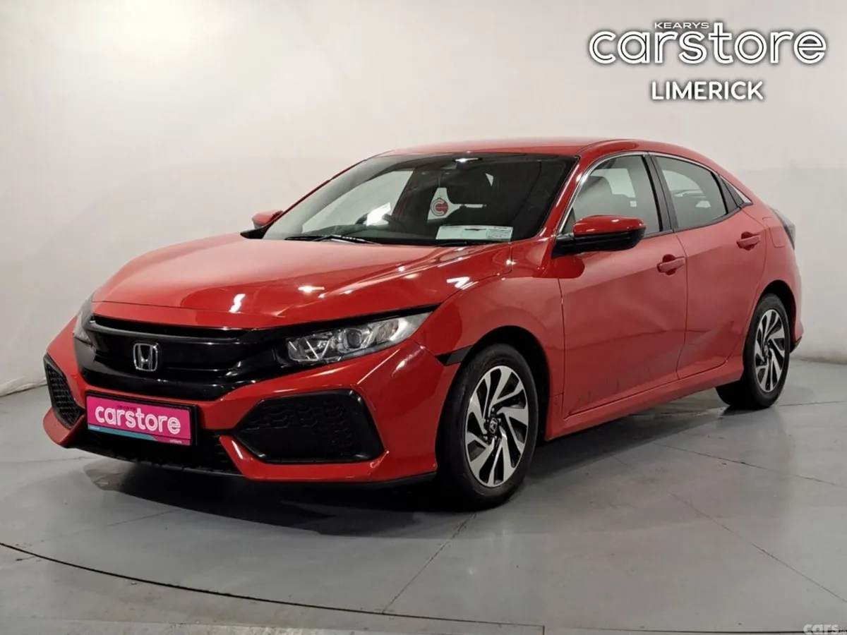Honda Civic Hatchback, Petrol, 2018, Red