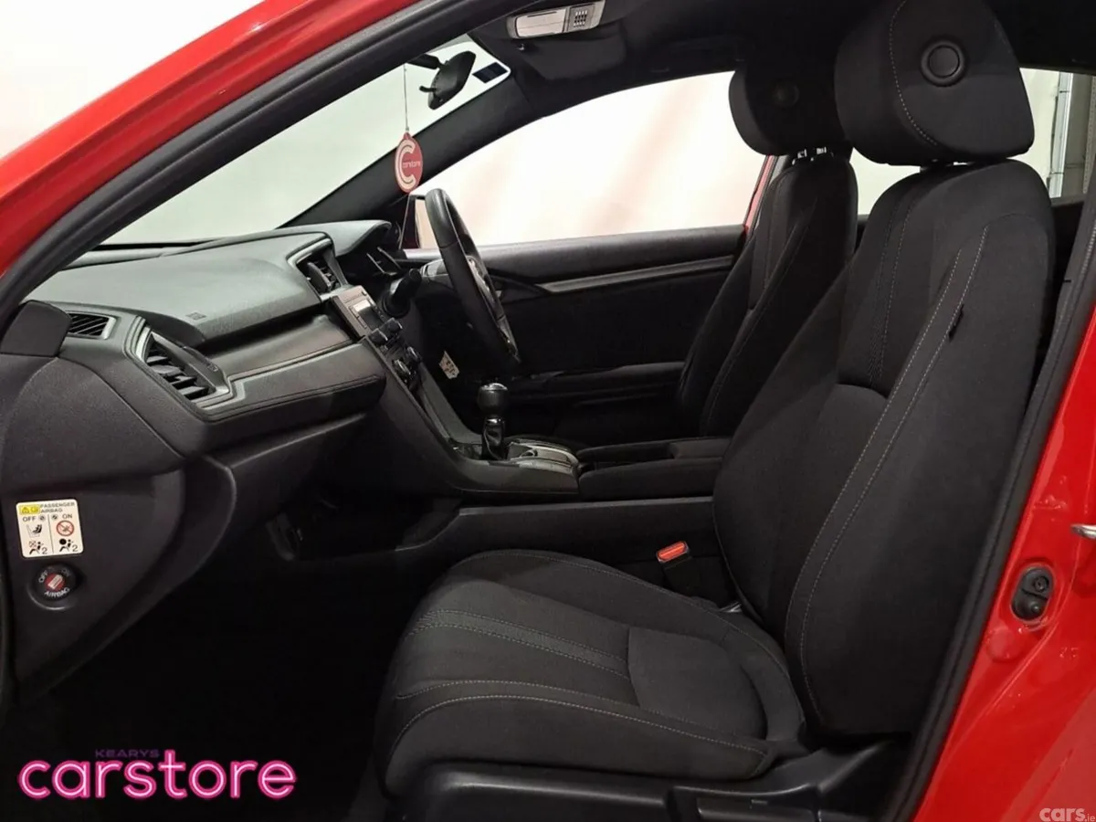 Honda Civic Hatchback, Petrol, 2018, Red