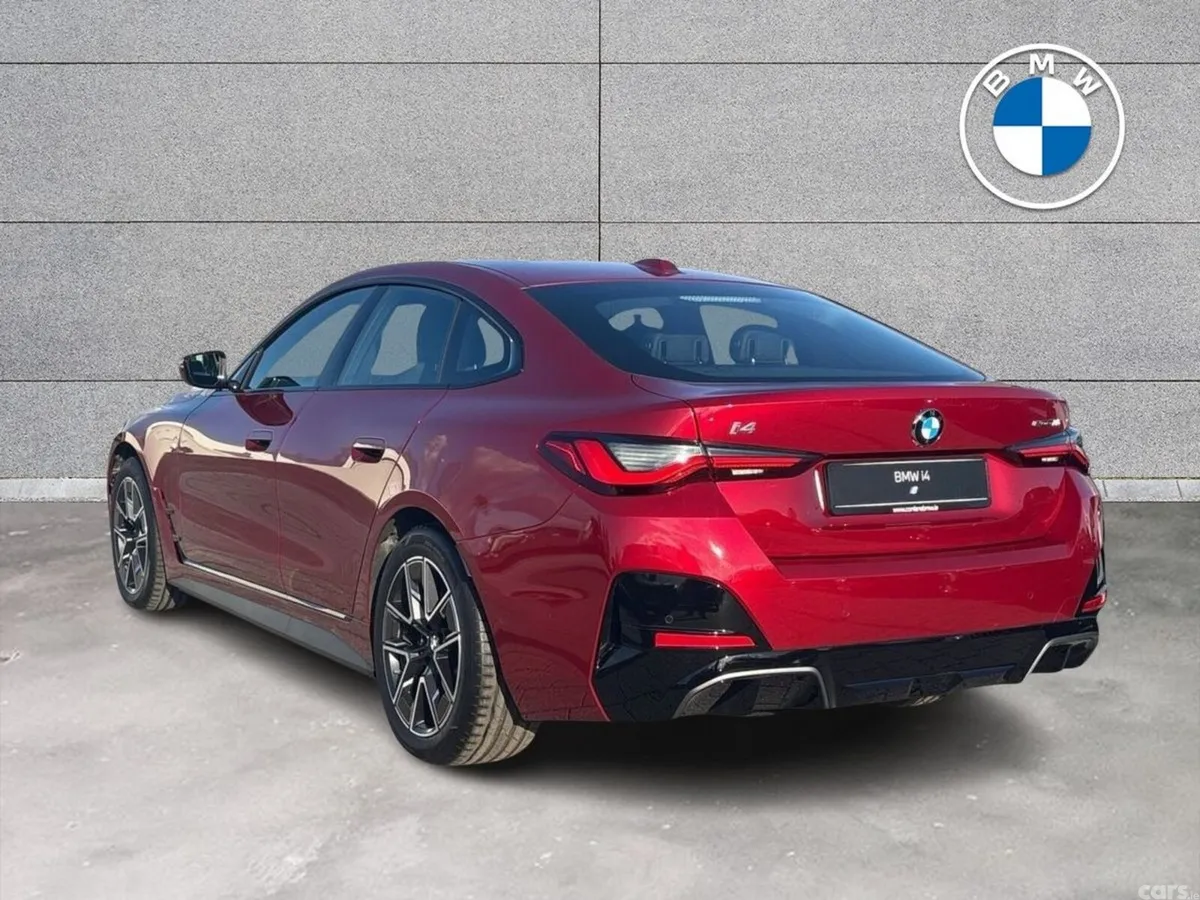 BMW i4 Saloon, Electric, 2026, Red