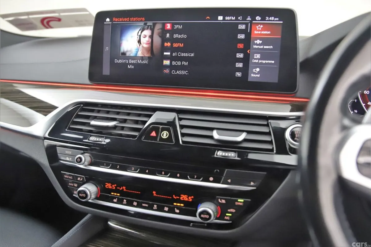 BMW 5-Series Saloon, Petrol Plug-in Hybrid, 2023, White
