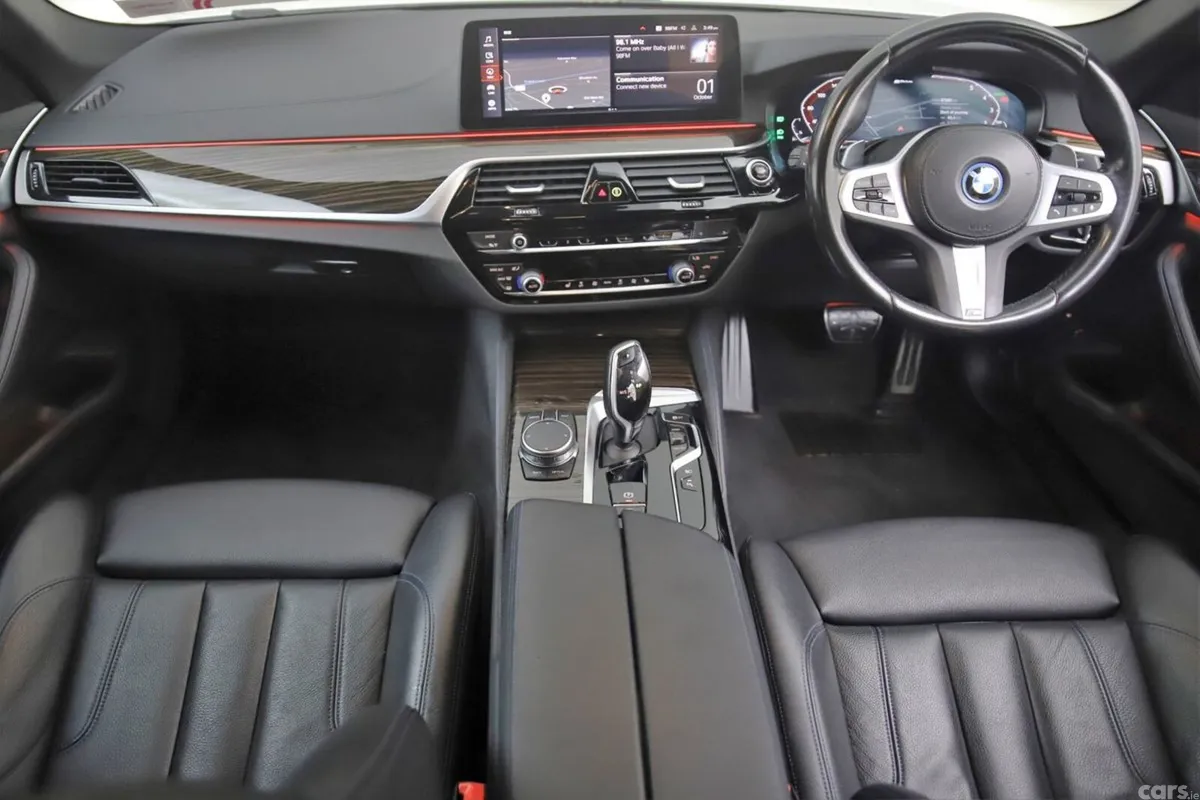 BMW 5-Series Saloon, Petrol Plug-in Hybrid, 2023, White