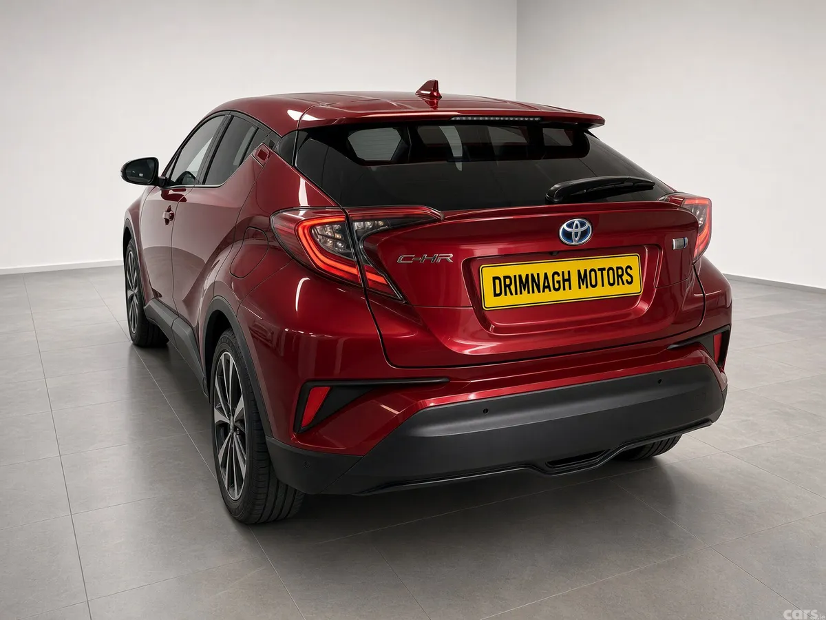 Toyota C-HR Hatchback, Petrol Hybrid, 2019, Red