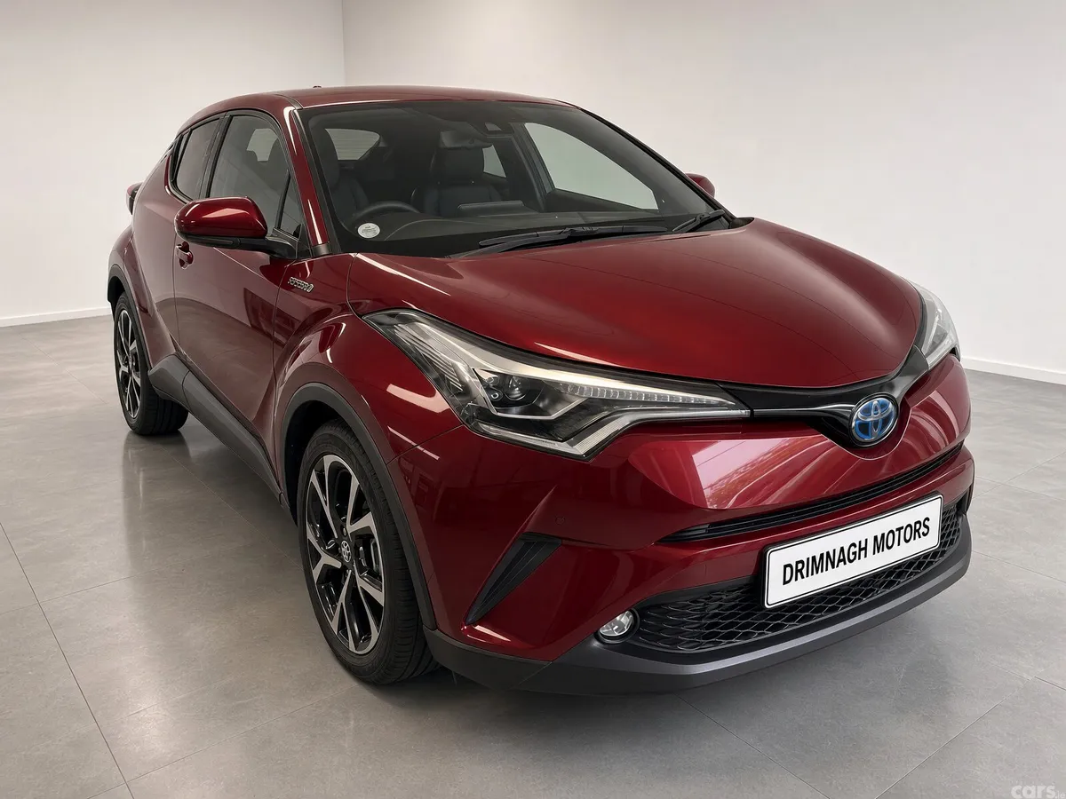 Toyota C-HR Hatchback, Petrol Hybrid, 2019, Red