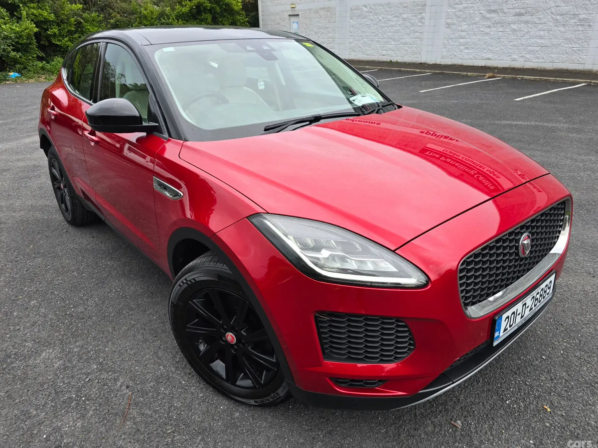 Jaguar E-Pace SUV, Diesel, 2020, Red