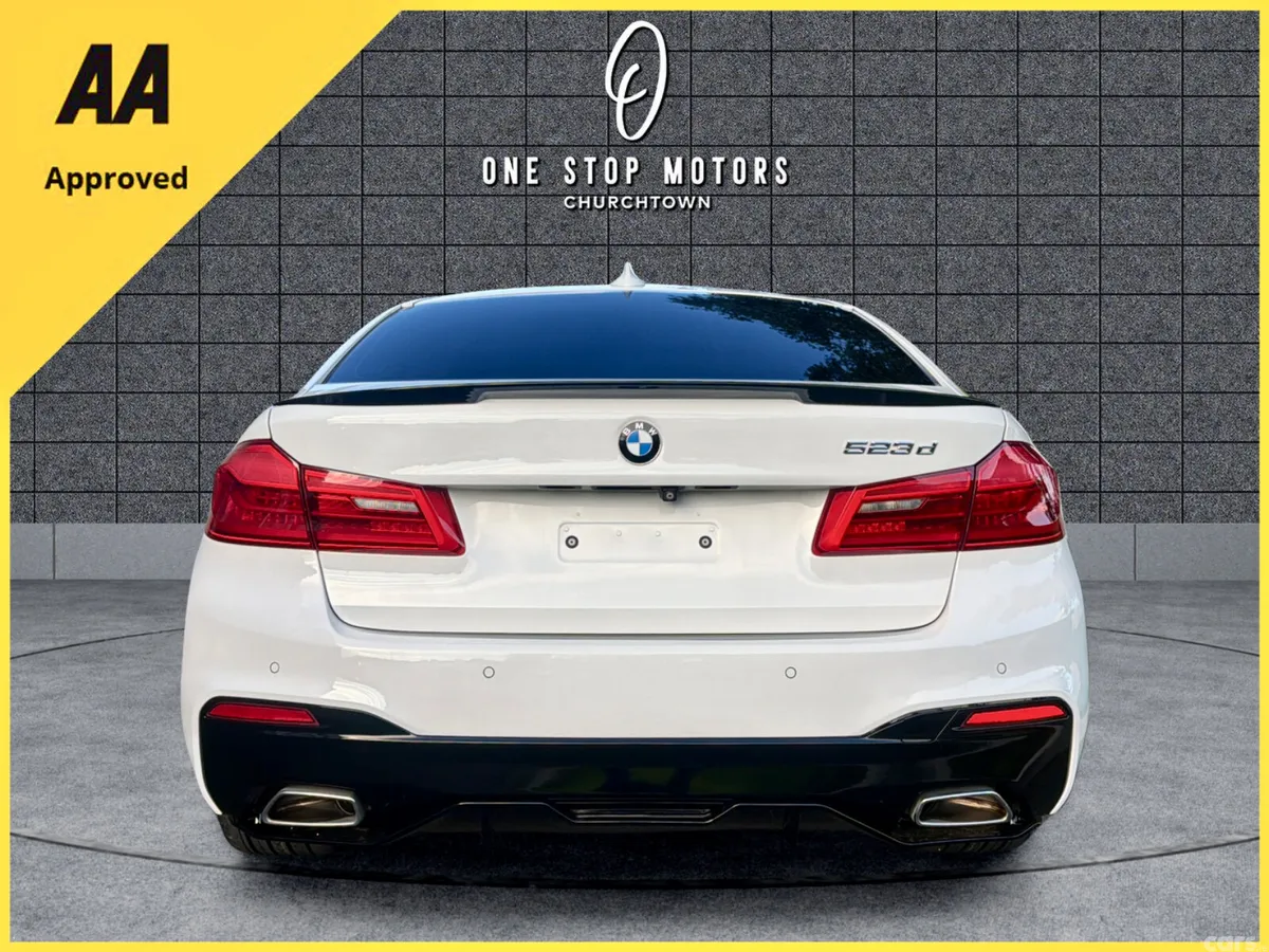 BMW 5-Series Saloon, Diesel, 2018, White