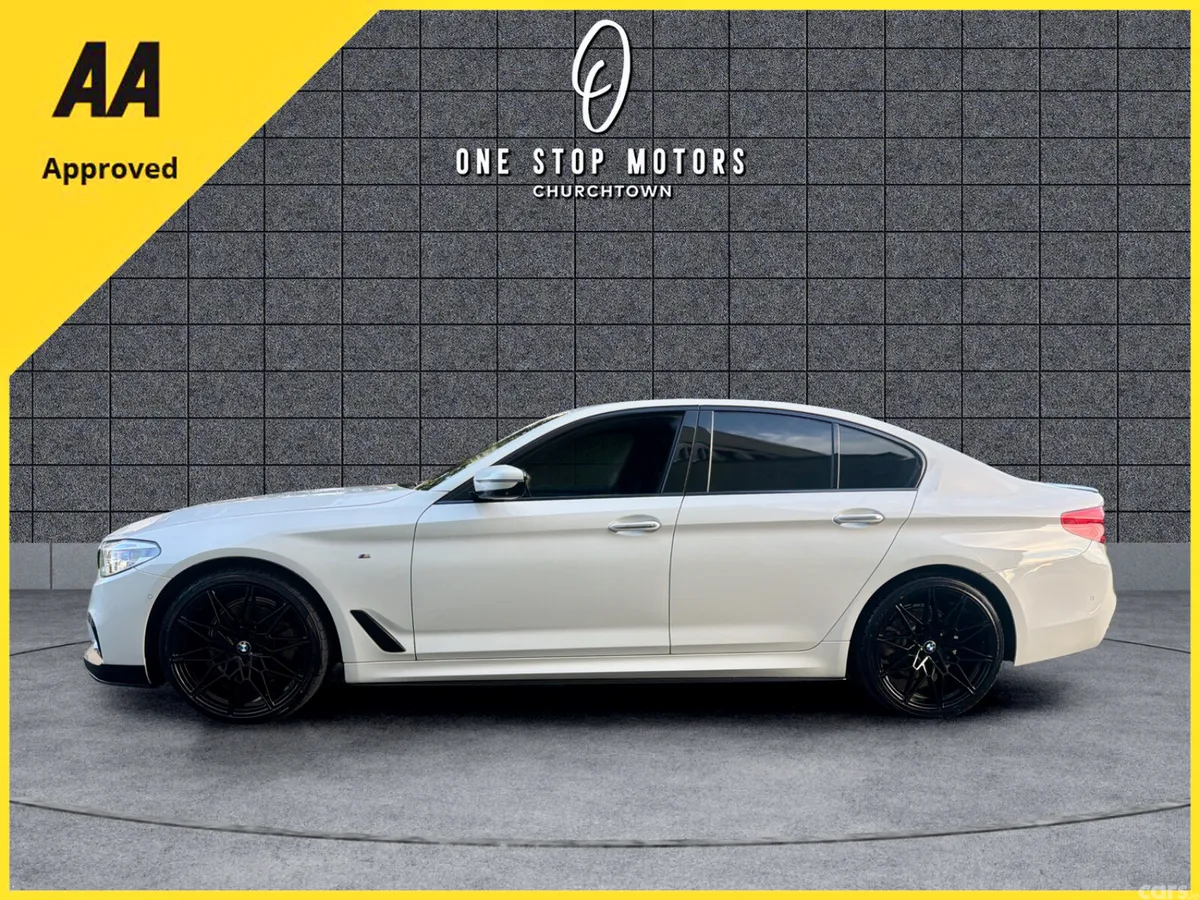 BMW 5-Series Saloon, Diesel, 2018, White