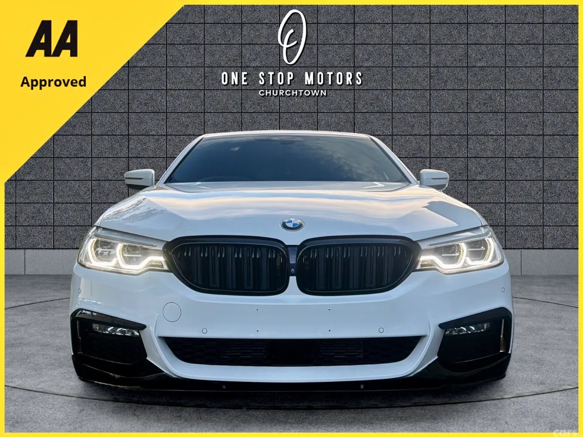 BMW 5-Series Saloon, Diesel, 2018, White