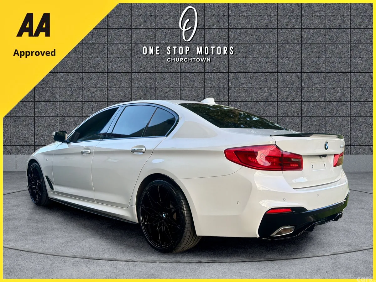 BMW 5-Series Saloon, Diesel, 2018, White