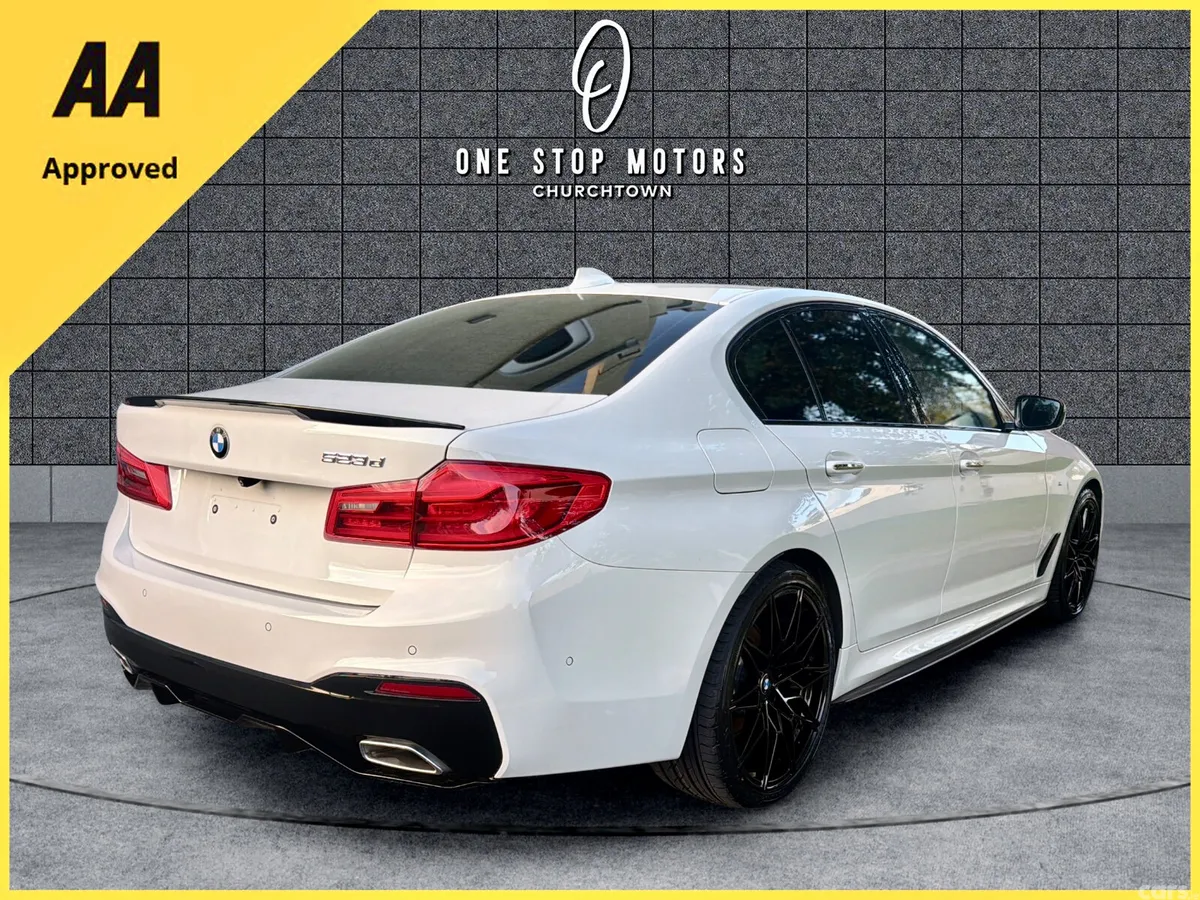 BMW 5-Series Saloon, Diesel, 2018, White