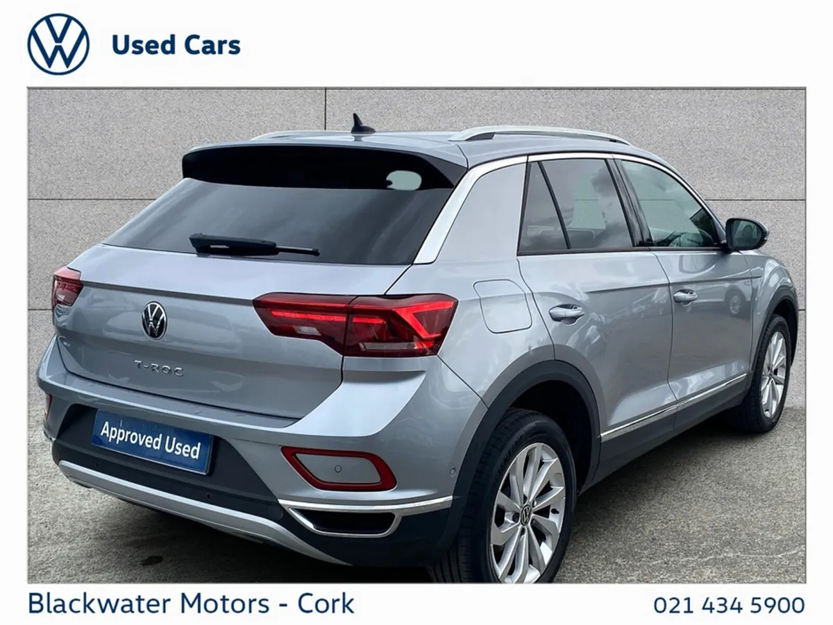 Volkswagen T-Roc SUV, Petrol, 2023, Grey