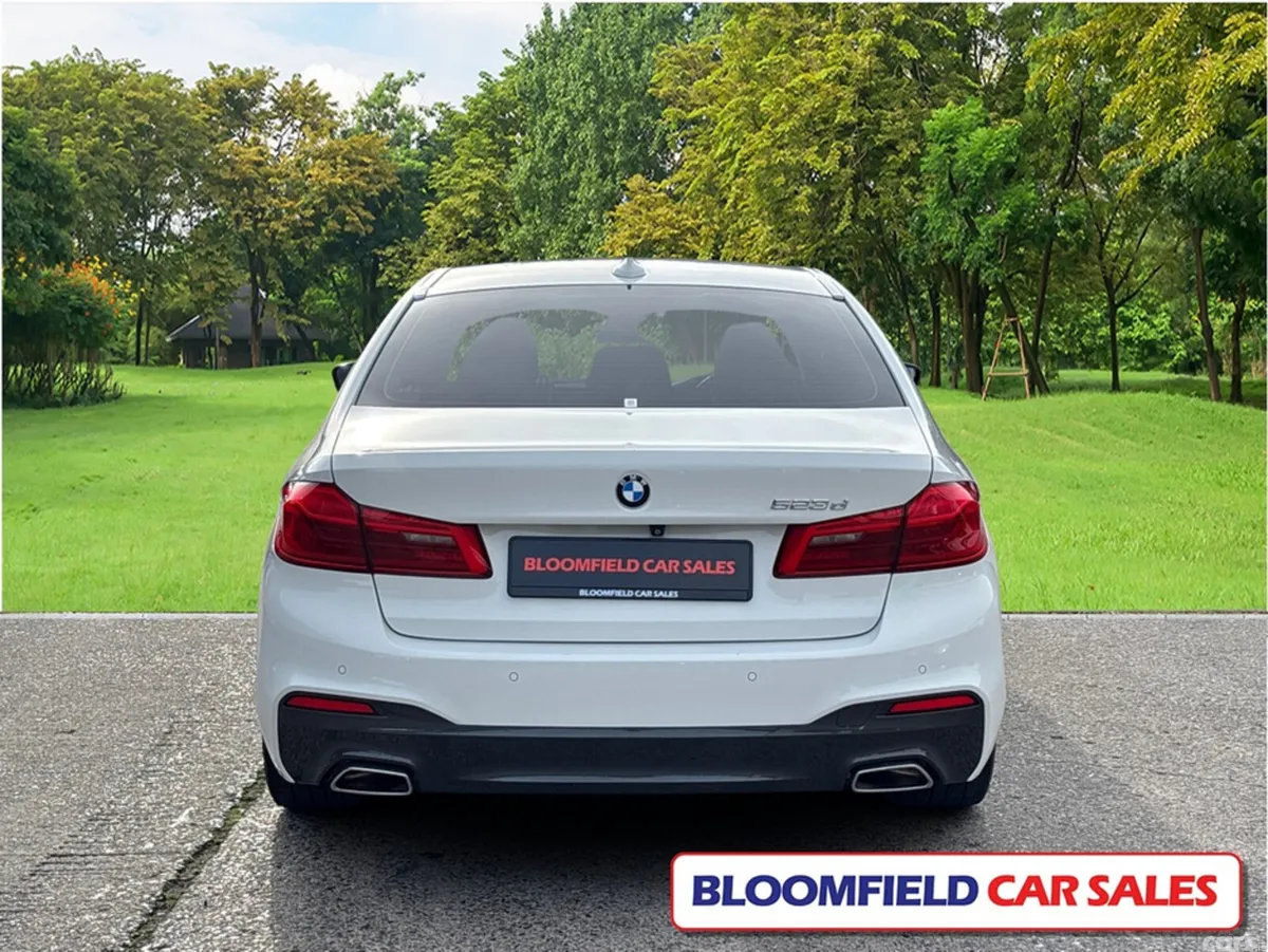 BMW 5-Series Saloon, Diesel, 2017, White