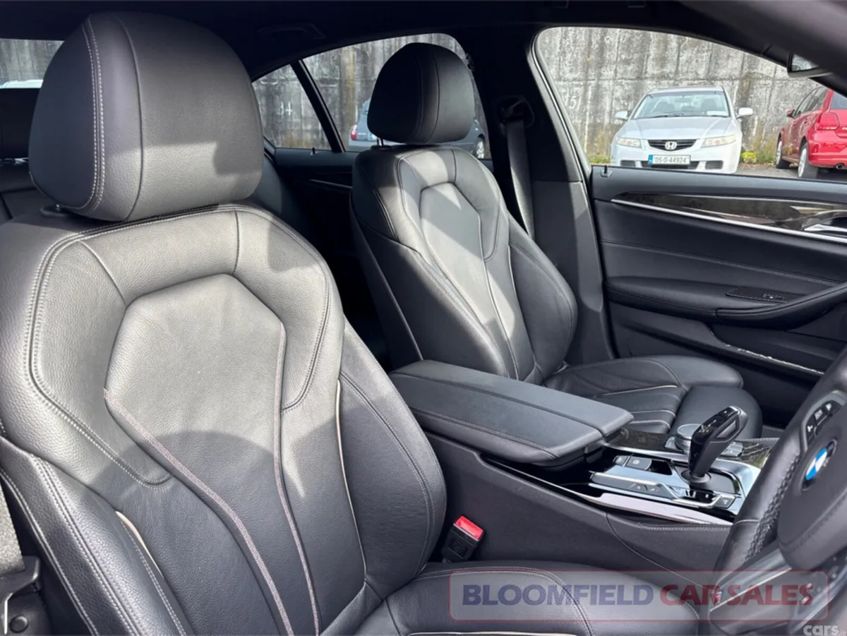 BMW 5-Series Saloon, Diesel, 2017, White