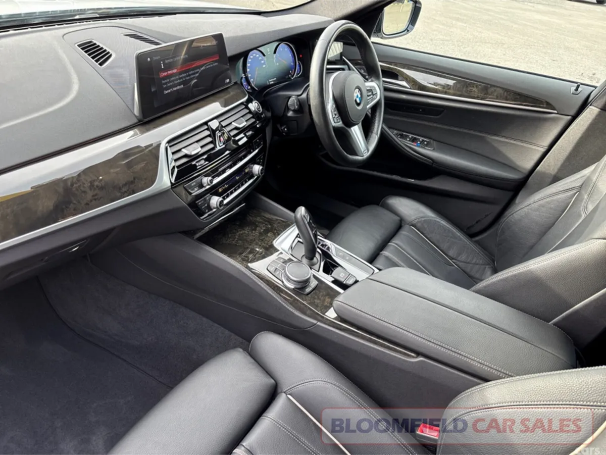 BMW 5-Series Saloon, Diesel, 2017, White