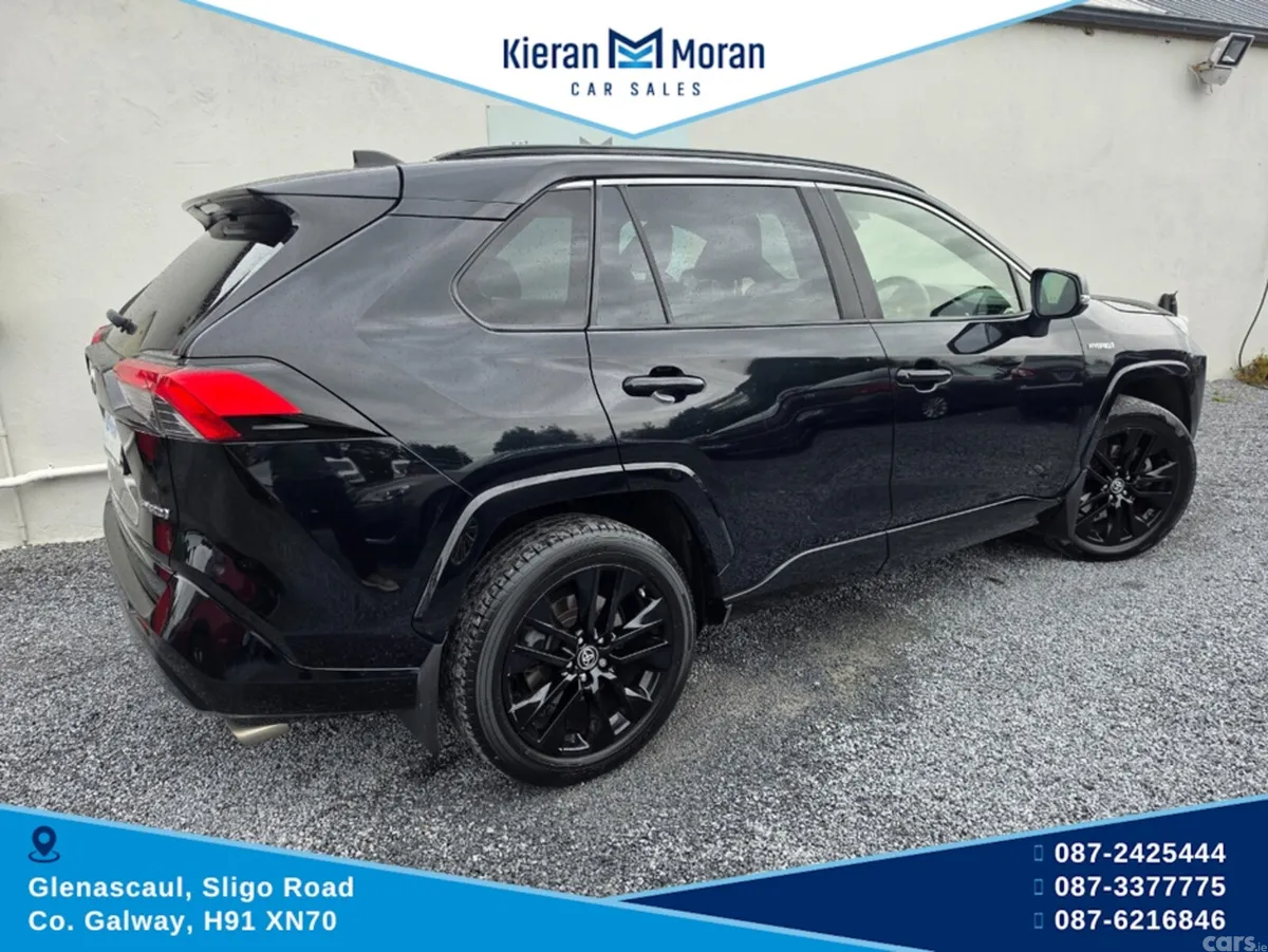 Toyota RAV4 SUV, Petrol Hybrid, 2021, Black