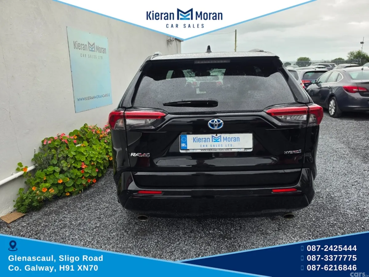 Toyota RAV4 SUV, Petrol Hybrid, 2021, Black