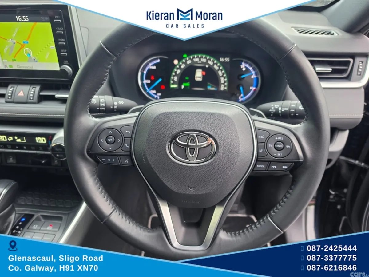 Toyota RAV4 SUV, Petrol Hybrid, 2021, Black