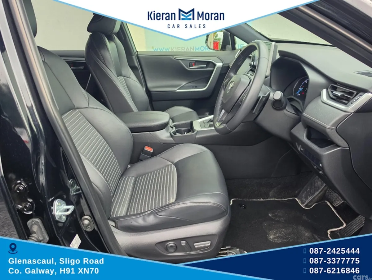 Toyota RAV4 SUV, Petrol Hybrid, 2021, Black