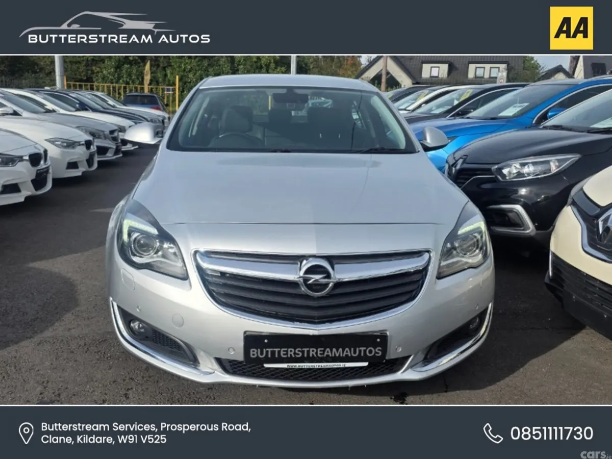Opel Insignia Hatchback, Diesel, 2016, Silver