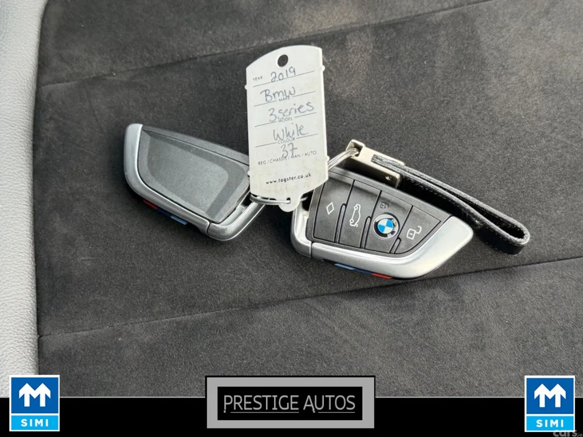 BMW 3-Series Saloon, Diesel, 2019, White