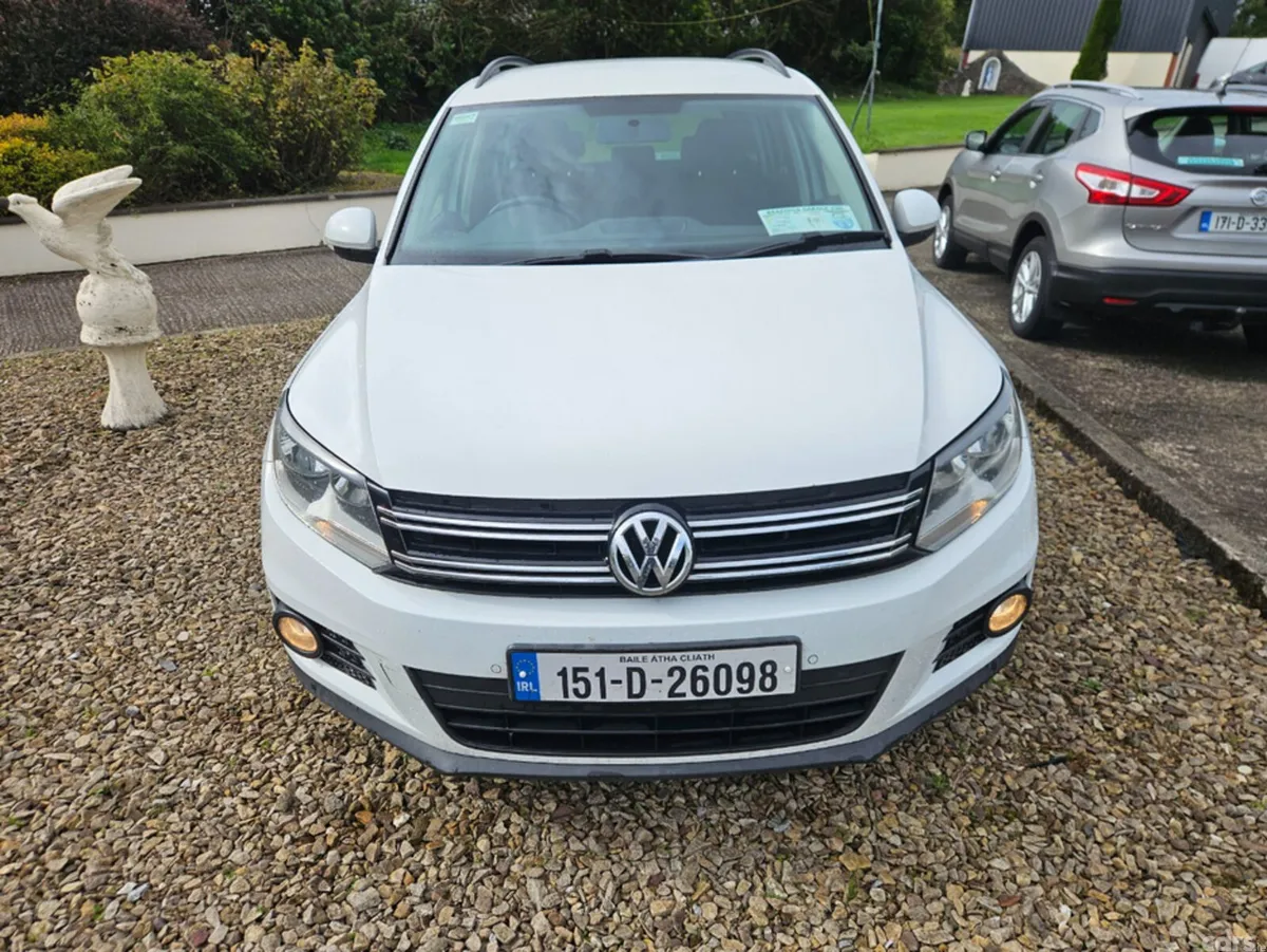 Volkswagen Tiguan SUV, Diesel, 2015, White
