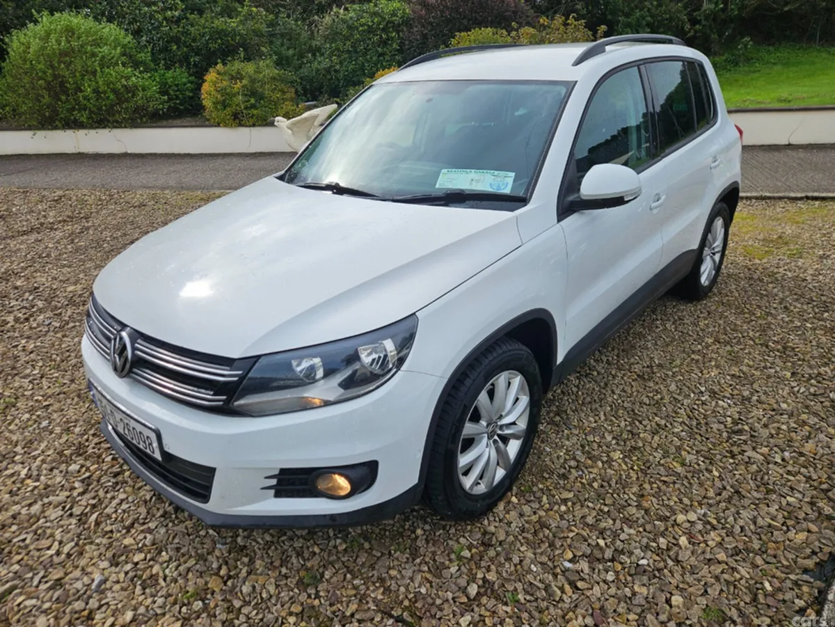 Volkswagen Tiguan SUV, Diesel, 2015, White