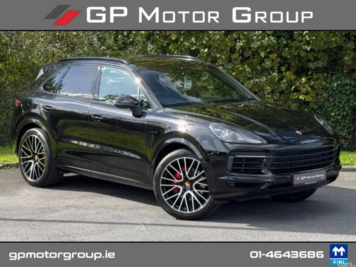 Porsche Cayenne Estate, Petrol Plug-in Hybrid, 2020, Black