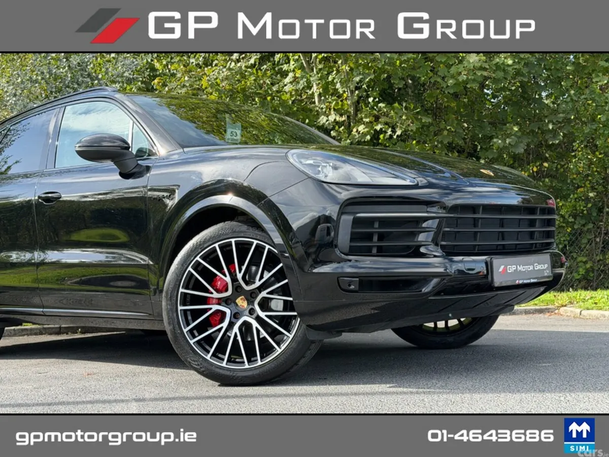 Porsche Cayenne Estate, Petrol Plug-in Hybrid, 2020, Black