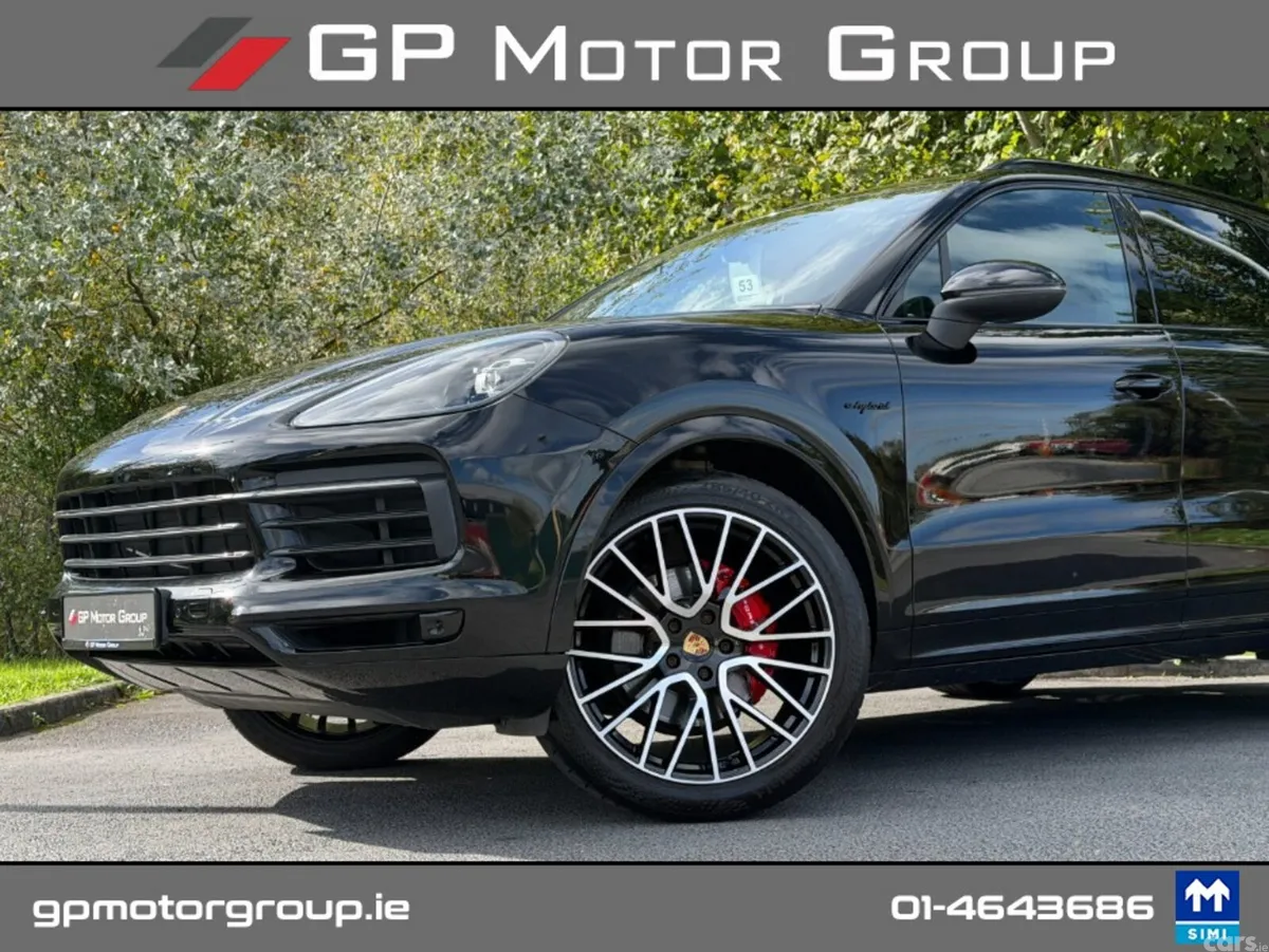 Porsche Cayenne Estate, Petrol Plug-in Hybrid, 2020, Black